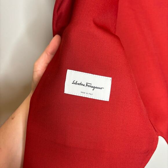 Salvatore Ferragamo Wool Button Down Shirt - Picture 5 of 13